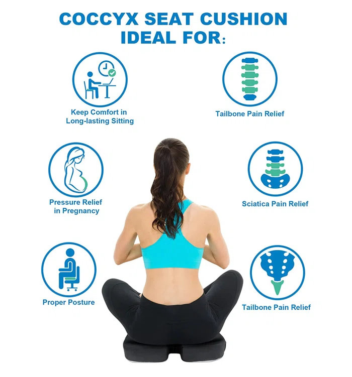FixOrtho Coccyx Seat Cushion Img