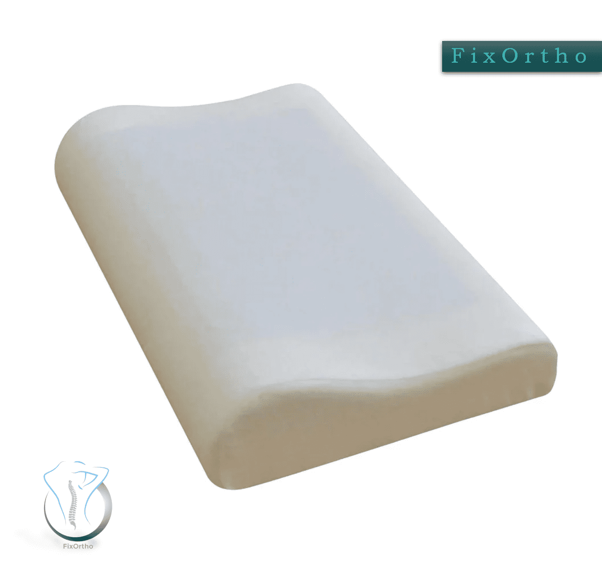 FixOrtho Cervical Contour Posture Memory Foam Pillow - Image 4