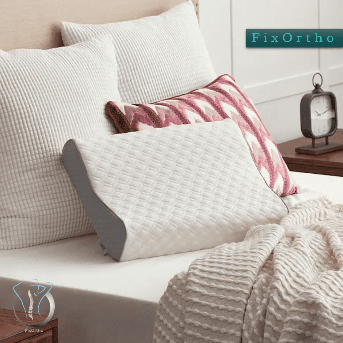 FixOrtho Cervical Contour Posture Memory Foam Pillow - Image 3
